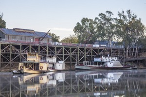 Alexander Arbuthnot, PS Adelaide and Pevensey at Echuca