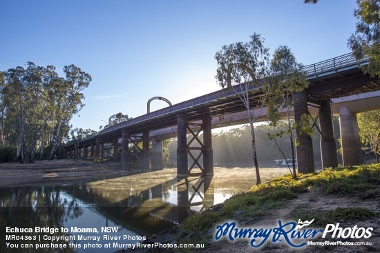 Echuca Bridge to Moama, NSW