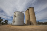 Silos at Cowangie, Victoria