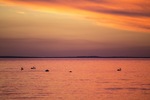 Sunset over Lake Albert, Meningie, Coorong Country