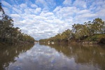 Morning on the Murray River at Echuca, Victoria