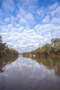 Morning on the Murray River at Echuca, Victoria