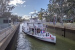 PS Ruby at Lock 11, Mildura, Victoria