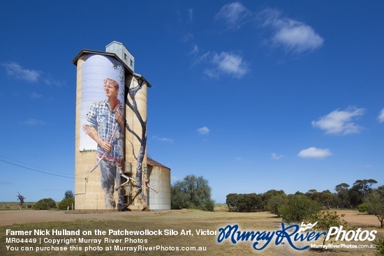 Farmer Nick Hulland on the Patchewollock Silo Art, Victoria