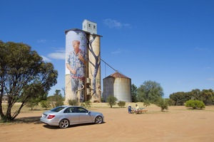 Farmer Nick Hulland on the Patchewollock Silo Art, Victoria