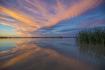 Lake Cullulleraine on sunset, Victoria