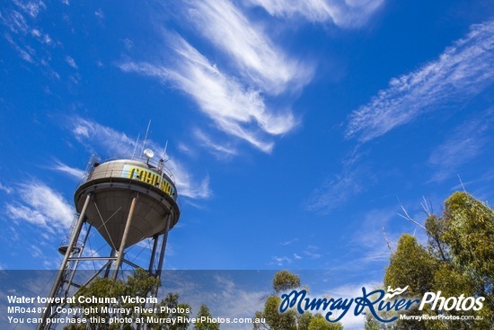 Water tower at Cohuna, Victoria