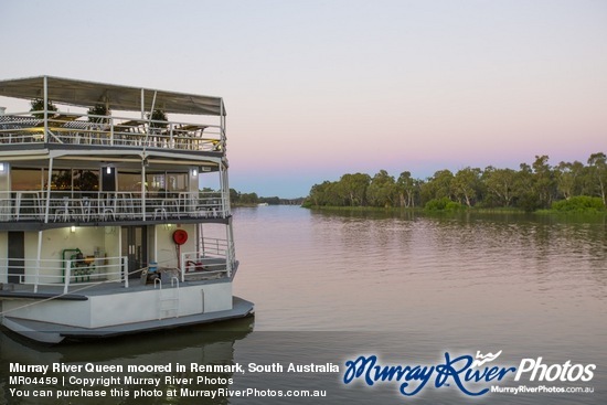 Murray River Queen moored in Renmark, South Australia