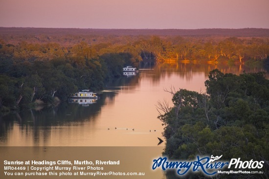 Sunrise at Headings Cliffs, Murtho, Riverland