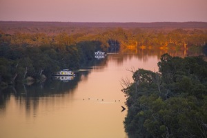 Sunrise at Headings Cliffs, Murtho, Riverland