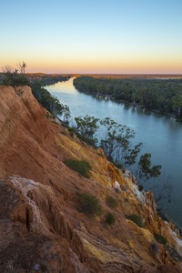 Sunrise at Headings Cliffs, Murtho, Riverland