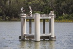 Pelicans on the pillon Lock 10, Wentworth